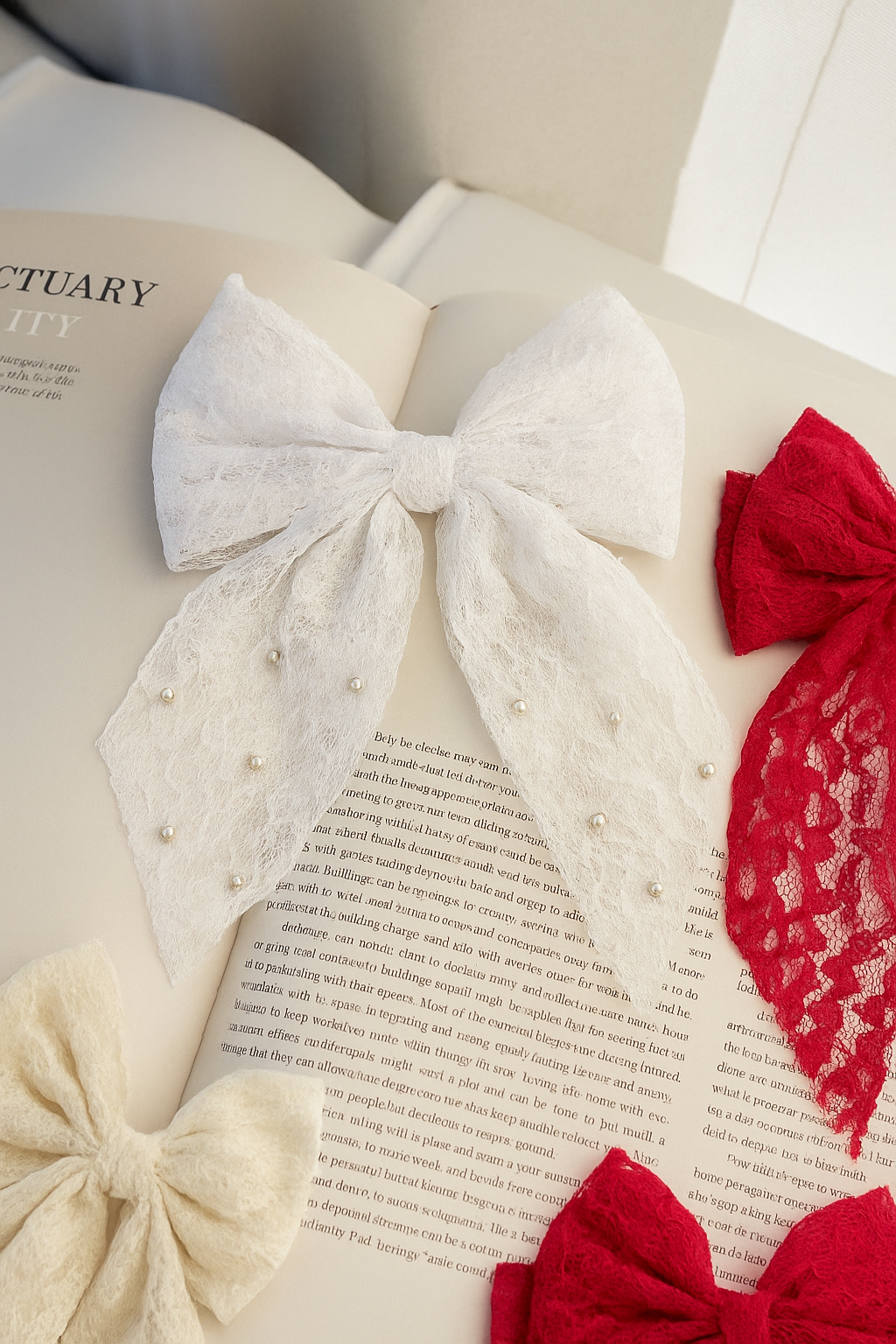 Lacy Pearl Korean Hair pin