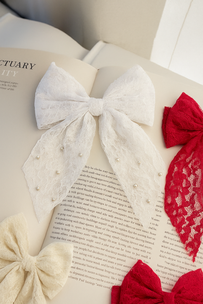 Lacy Pearl Korean Hair pin