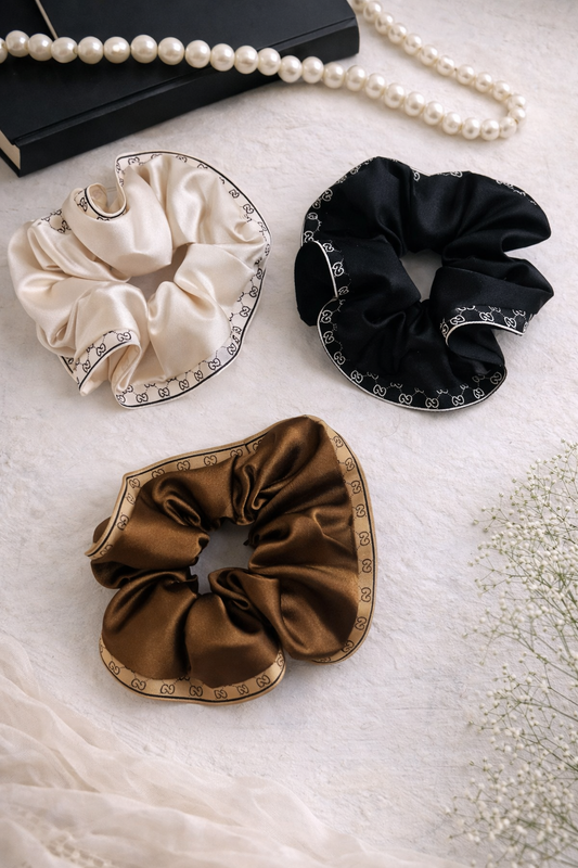 Premium GG Hair Scrunchie