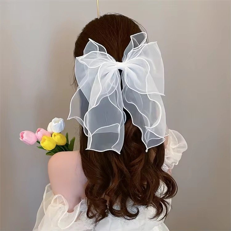 Butterfly Organza Hair Bow