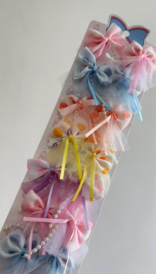 Kids glitter hair pins - pair (2 piece set)