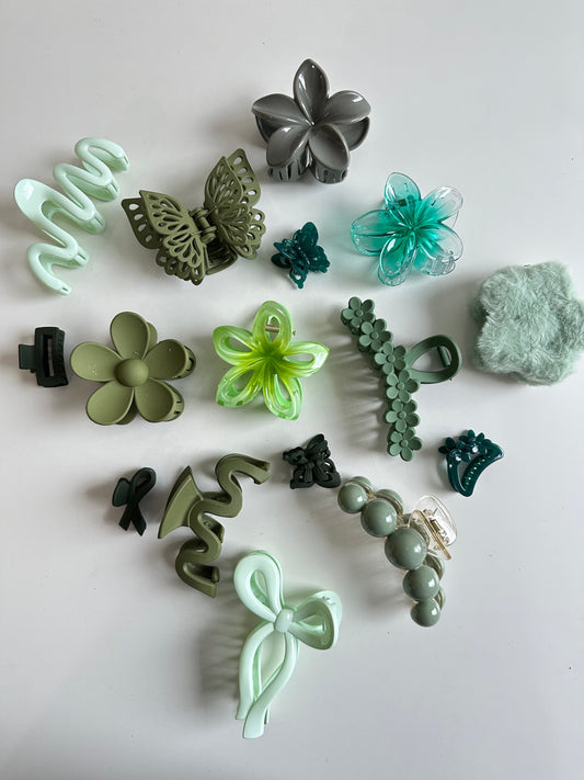 Box of happiness - Hair claw clips hamper