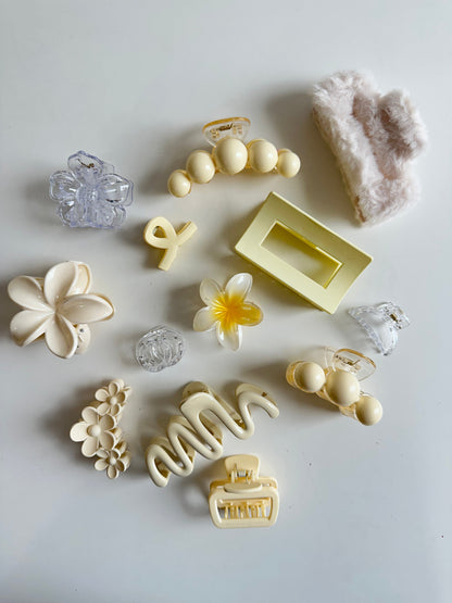 Box of happiness - Hair claw clips hamper