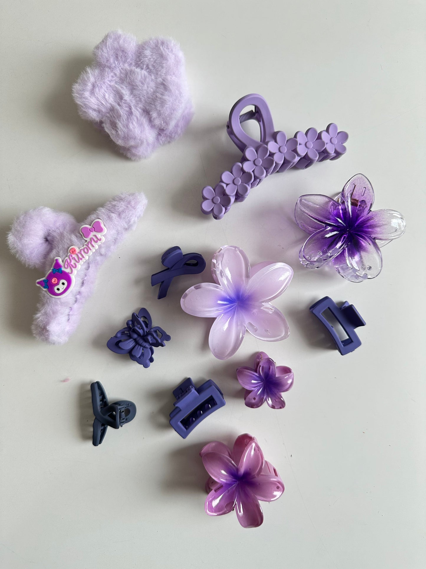 Box of happiness - Hair claw clips hamper