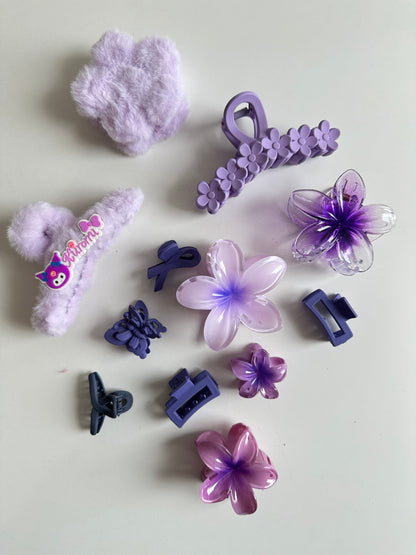 Box of happiness - Hair claw clips hamper