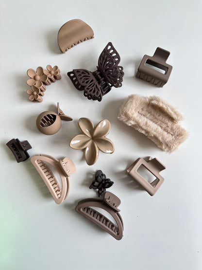 Box of happiness - Hair claw clips hamper