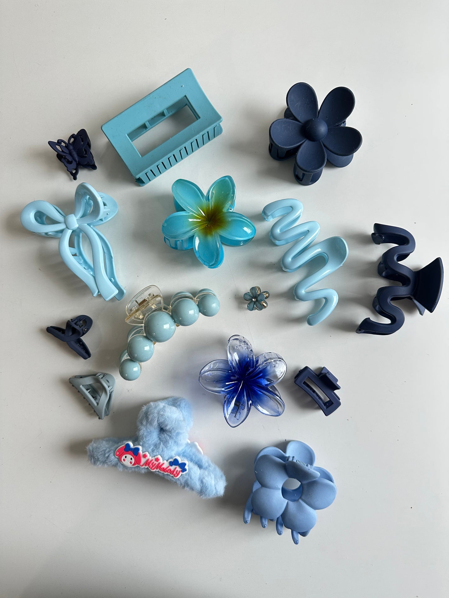 Box of happiness - Hair claw clips hamper