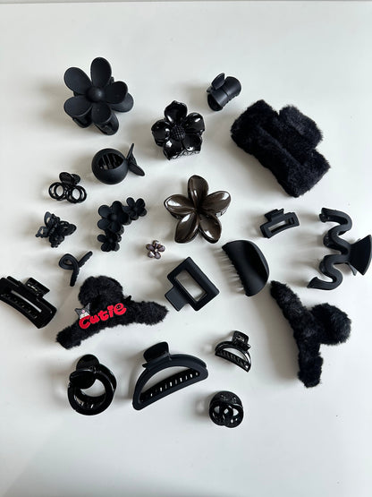 Box of happiness - Hair claw clips hamper